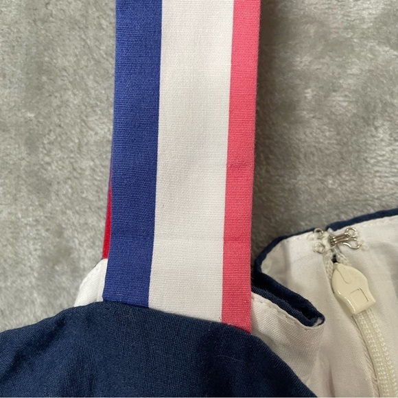 Vince Camuto Striped Multicolor Summer Dress Size 6 - Picture 6 of 11
